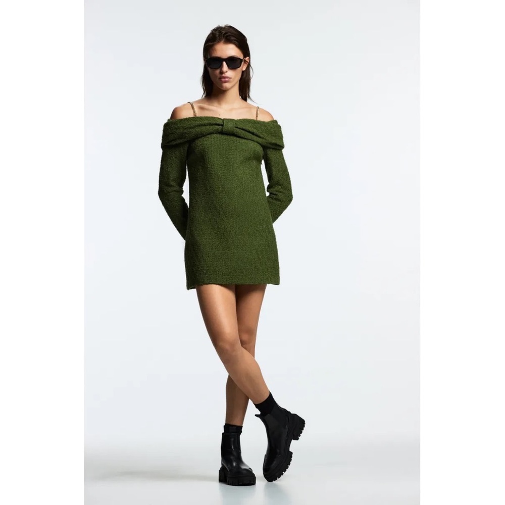 Green Mini Zara Dress